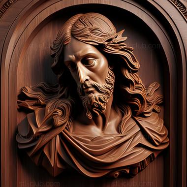 3D model st jesus (STL)